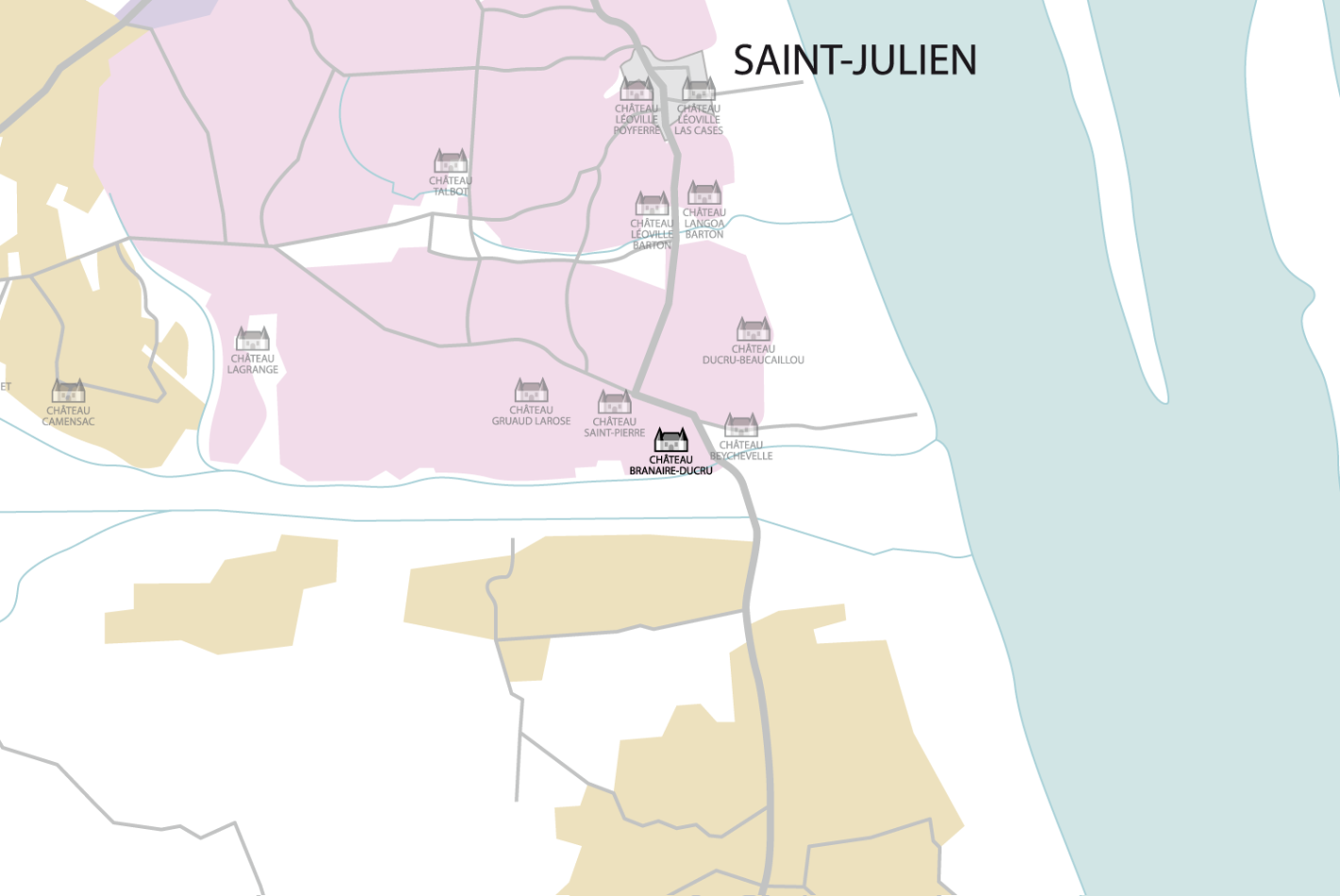 Carte Château Branaire-Ducru