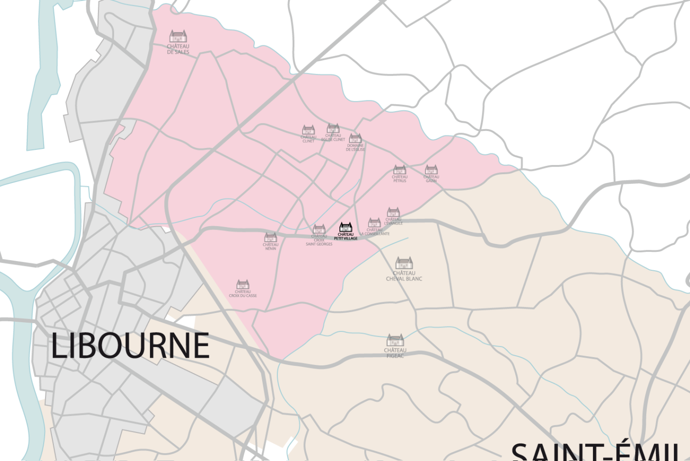 Carte Château Petit-Village