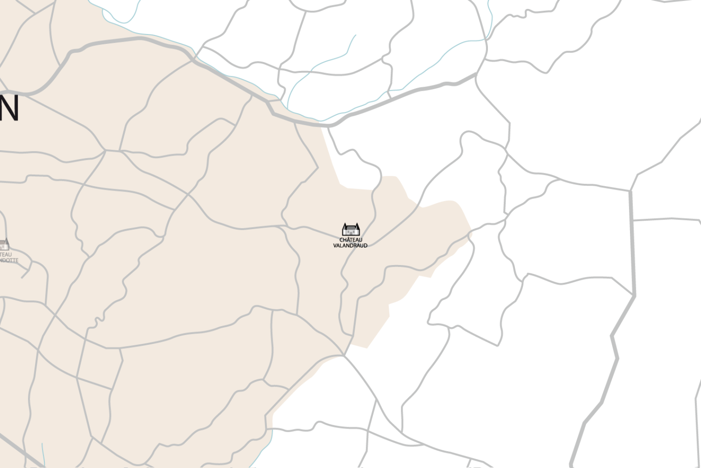 Carte Château Valandraud 